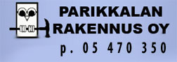 Parikkalan Rakennus Oy logo